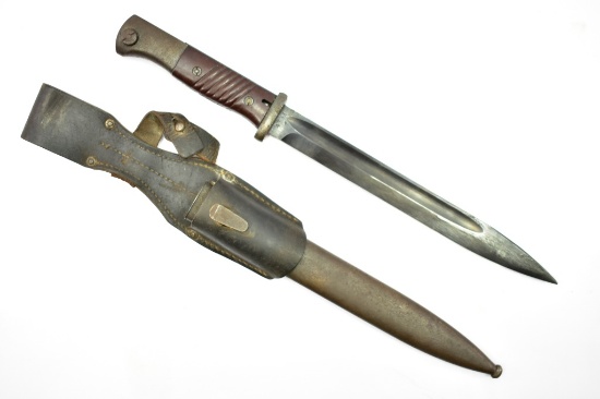 German K98 Bayonet  With Scabbard & Frog