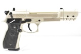 Beretta, Model 92FS Nickle, 177 Cal., Pellet Pistol, (W/ Case, Box & Accessories), SN - BER0173097
