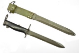 French MAS-69 Bayonet With Scabbard