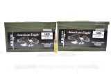 240-Rounds Of Federal American Eagle 5.56X45mm Ammo In Cans