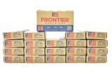 400-Rounds Of Frontier/Hornady 223 Rem. Cal. Ammo, 55 Gr. FMJ