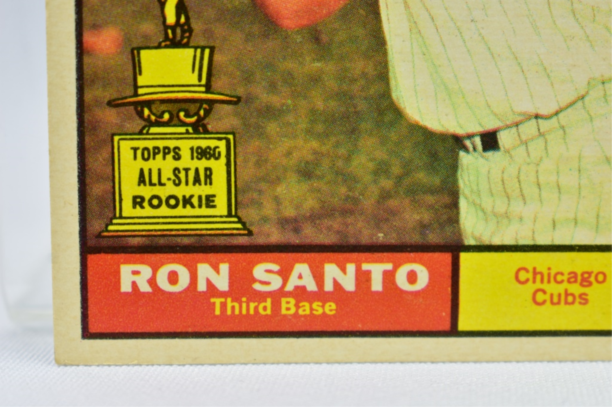 Ron Santo 1961 Topps Baseball Card #35