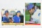 (2) 1983 Joe Carter - 1988 Mark Grace/ Darrin Jackson - Chicago Cubs - Donruss #41/ Fleer #641
