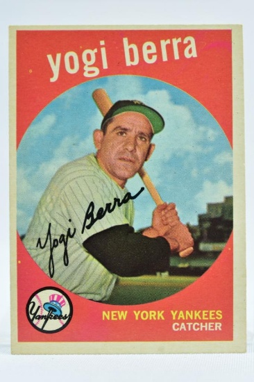 1959 Yogi Berra - New York Yankees - Topps #180