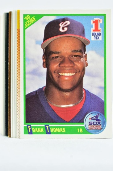 1990-1992 Frank Thomas - Chicago White Sox - 52 Total Cards (Sells Together)