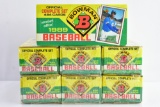 (7) 1989 Bowman Baseball - Official Complete Sets - 484 Per Box - 3,388 Total Cards