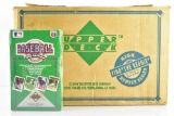 1990 Upper Deck Baseball -  Full Case - 20 CT Boxes - 36 Packs Per CT - 15 Per Pack - 10,800 Total