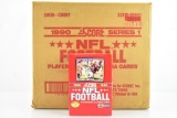1990 Score NFL - Ser. 1 - Full Case - 20 CT Boxes - 36 Packs Per CT - 16 Per Pack - 11,520 Total