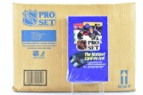 1990 Pro Set NHL - Ser. 1 - Full Case - 20 CT Boxes - 36 Packs Per CT - 15 Per Pack - 10,800 Total