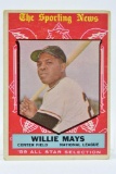 1959 Willie Mays - ALL STAR - San Francisco Giants - Topps #563