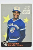1987 George Bell - Toronto Blue Jays- All Star Team - Fleer #9 of 12