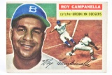 1956 Roy Campanella - Brooklyn Dodgers - Topps #101