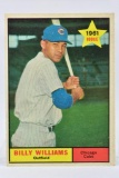 1961 Billy Williams - ROOKIE - Chicago Cubs - Topps # 141