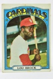 1972 Lou Brock - St. Louis Cardinals - Topps # 200