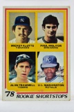 1978 Rookie Shortstops - Alan Trammell/ Paul Molitor - Topps #707