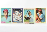 (4) 1978 Baseball Cards - Topps