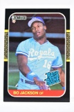 1986 Bo Jackson - ROOKIE - Kansas City Royals - Topps #35