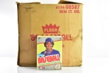 1989 Fleer Baseball -  Full Case - 20 CT Boxes - 36 Packs Per CT - 15 Per Pack - 10,800 Total Cards