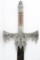 Large Medieval Skull Sword