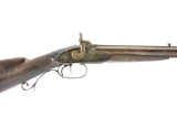 Circa 1850's German (Rehbichler Munchen), Percussion Double-Barrel Shotgun