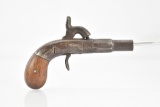 19th Century Single Shot Percussion Pocket Pistol