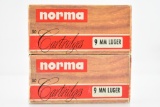 90 Rounds Of Vintage Norma 9mm Caliber Ammo