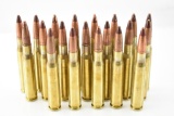 20 Rounds Of 50 BMG (Browning Machine Gun) Caliber Ammo - Tracer Rounds