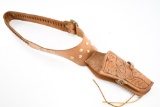 Vintage Western Gun Belt and Holster