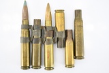 WWII 50 Caliber Bullets & Brass Casings