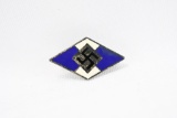 Nazi Hitler Youth Pin - Foreign Membership