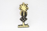 Nazi DAK Afrika Korps (Africa Corps) Palm Tree Pin