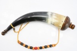 Vintage Powder Horn