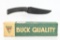 Buck USA Mentor Knife - #470C - W/ Sheath & Box