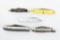 (5) Vintage Pocket Knives