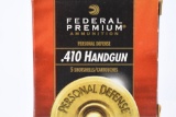 30 Rounds - Federal Personal Defense 410 Gauge Ammunition - 000 Buckshot - 4 Pellets