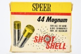5 Rounds (1 Full Box) - Vintage Speer 44 Magnum Shot Shell Ammunition
