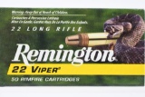 450 Rounds - Remington Viper 22LR Ammunition - Hyper Velocity - Truncated Cone - 36 Grain