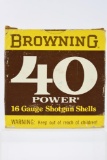 Vintage Ammo - 1 Full Box - Browning - 16 Gauge - Shotshells - 40 Power