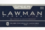 250 Rounds - Speer Lawman 9mm Luger Ammunition - Total Metal Jacket -  147 Grain
