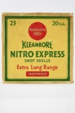 Vintage Ammo - 1 Full Box - Remington - Nitro Express - 20 Gauge - Shotshells