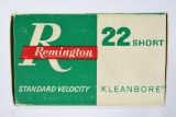 Vintage Ammo - 1 Full Box - Remington DuPont  - 22 Short Cal. - Standard Velocity