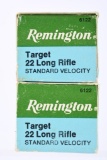 Vintage Ammo - 2 Full Boxes - Remington - 22 LR Cal. - Target