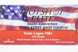 100 Rounds - CIA Hotshot Elite 9mm Luger Ammunition - Full Metal Jacket - 115 Grain