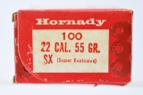700 Hornady Bullets - 22 Caliber - SX - 55 Grain