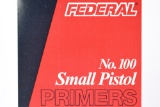 2000 Primers - Federal Small Pistol - #100