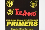 1000 Primers -TulAmmo Small Rifle Magnum - 5.56 NATO