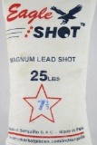 New 25lbs Bag - Eagle Shot - Magnum Lead Shot - 7 1/2