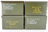 (4) Military Ammo Cans