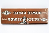 Vintage Western Knife - Daniel Boon Bowie Survival/Hunter - #W49 - W/ Leather Sheath