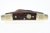 Vintage Solingen United Boker Folding Knife - Tobacco Jack - Four Blades